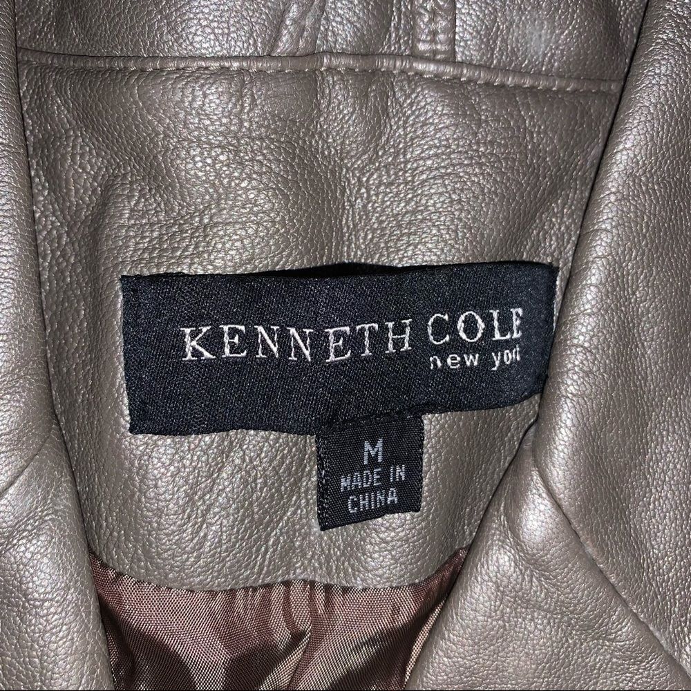 Kenneth Cole leather jacket medium - Picture 4 of 4